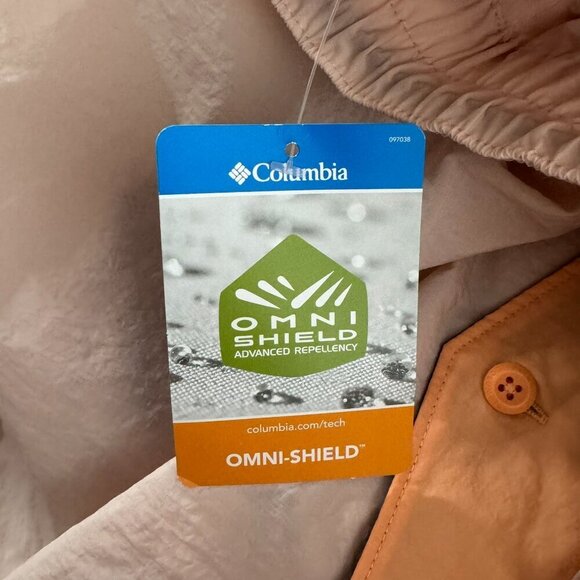 Columbia Riptide Retro Pants Womens 2XL Omni-shield Nylon Outdoor NWT PT-2294 - Picture 10 of 14